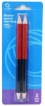 BLUERING Postairón vastag Bluering® 2 db/blisz piros-kék (RR30629)