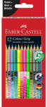 Faber-Castell Színes ceruza készlet háromszögletű GRIP Faber-Castell pasztell, neon, metál színek 12klf. szín (RR68122)