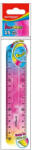 Keyroad Vonalzó 15 cm, flexibilis Keyroad Flex Draw színátmenetes (RR38523)