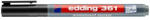 edding Táblamarker 1mm, kerek Edding 361 fekete (RR47698)
