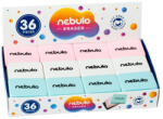 Nebulo Radír, logózott radír 3 színben, Nebulo (RRRL4C)
