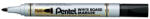 Pentel Táblamarker 2mm, kerek, Pentel fekete (RRMW85AE)