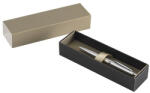 BLUERING Golyóstoll 0, 8mm, fém, rozsdamentes acél test, díszdobozban Bluering® Metal, írásszín kék (RRBR898012)