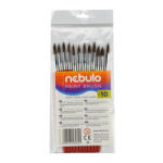 Nebulo Ecset 10-es festett nyéllel 12 db/csomag, Nebulo (RRHE110F)