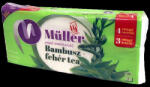 Müller Papírzsebkendő 4 rétegű 100 db/csomag Bambusz - fehér tea illatú Müller (RR42603)