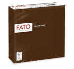 FATO Szalvéta 2 rétegű 33 x 33 cm 50 lap/cs Fato Smart Table csokoládé_82622400 (RR45851)