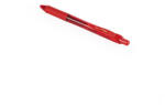 Pentel Rollertoll zselés golyóátmérő 0, 7 mm, Pentel EnerGelX BL107-BX, írásszín piros (RRBL107BX)