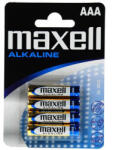 Maxell Elem AAA mikro LR03 alkaline 4 db/csomag, Maxell (RR72367104EU)