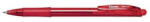 Pentel Golyóstoll nyomógombos 0, 35mm, BK417-B Pentel Wow, írásszín piros (RRBK417B)