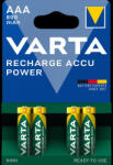 VARTA Elem tölthető akku AAA mikro 800 mAH Power 4 db/csomag, Varta (RR35039)