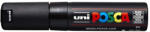 uni Dekormarker 4, 5-5, 5mm, Uni Posca PC-7M fekete (RR57203)