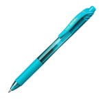 Pentel Rollertoll zselés golyóátmérő 0, 7 mm, Pentel EnerGelX BL107-S3X, írásszín türkiz (RRBL107S3X)
