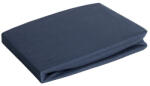  Jersey pamut gumis lepedő Gránátkék 240x220 cm + 30 cm