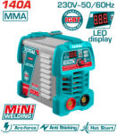 TOTAL Aparat de sudura invertor TOTAL MMA 15-140A cu afisaj LED