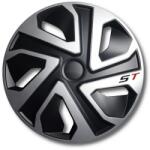 J-Tec ST fekete-ezüst 15 colos dísztárcsa