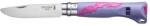 Opinel Outdoor Junior Inox N°07 lila gyermek bicska