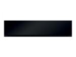 BARAZZA Sertar multifunctional pentru incalzire , incorporabil BARAZZA 1CEEVG, 60x15 cm, sticla securizata neagra