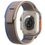 Spigen Curea pentru Apple Watch Trail Loop - Albastru/Gri - Țesătură Nailon - Reglaj Infinit - Dimensiuni: 38-41mm / 44-49mm (AMPO2465 1)