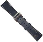 ArtIn Curea Ceas Piele Naturală Două Straturi - Bleumarin - Quick Release - 22 mm Telescop / 14 mm Cataramă (WZ5574)