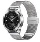 Hoco Curea Metalică Hoco WH07 - Universală pentru Ceas Inteligent - Conectori 20 mm - Cataramă Magnetică - Oțel Inoxidabil (WH07)