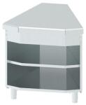 INFRICO Dulapior tip bufet de colt INFRICO SSAC45, latime 88 cm, inox (INFRICO SSAC45) Bufet
