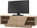 FDY Comoda TV Stevira, culoare sonoma, 160 x 40 x 50 cm