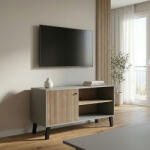 FDY Comoda TV Tuscara, nuanta sonoma-antracit, 100 x 40 x 51 cm