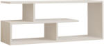 FDY Comoda TV Waldor, din melamina, culoare alb, 100 x 29.5 x 40 cm