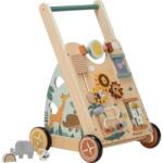 Free2Play Antepremergator, Free2Play, My First Steps, Cu multiple activitati, Din lemn, 31.8 x 26.5 x 45.5 cm, Safari, Conform cu standardele europene EN71-1: 2018, EN71-2: 2020, EN71-3: 2021 (80593) - kidscare