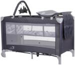 Chipolino Patut pliabil cu saltea de infasat Chipolino Luna granite (KOSILU241GN) - kidscare