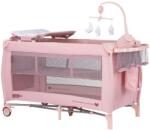 Chipolino Patut pliabil Chipolino Bella pink marshmallow (KOSIB0255PM) - kidscare