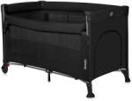 Lionelo Patut pliant multifunctional, Lionelo, Ellen, Cu laterala culisanta, Nivel suplimentar, Intrare laterala cu fermoar, 2 roti, Saltea pliabila si geanta de transport incluse, 0- 36 luni, Pana la 15 kg, 