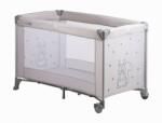 FreeON Patut pliant, FreeON, Nap, Cu un nivel, 120x60 cm, Grey (83020) - kidscare