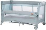 Chipolino Patut pliabil Chipolino Glory cu laterala culisanta basil (KOSIGL2503BA) - kidscare