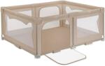 Lionelo Tarc de joaca copii, Lionelo, Florence Easy Fold, 150 x 180 x 75 cm, Pliere, depliere automata, Include geanta de transport, Din (LO-FLORENCE_EASY_FOLD_BEIGE_SAND)