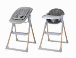 FreeOn Scaun de masa 2 in 1, FreeON, Flexi Grow, Transformabil, Pliabil, Contine 2 accesorii, 0 luni +, Gri (85192) - kidscare Scaun de masa bebelusi, inaltator