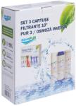 AquaPUR Pachet pentru mentenanta statie de osmoza (AQUA07000810003+AQUA07002000050+AQUA07003010000+AQ) Filtru de apa bucatarie si accesorii