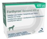Dechra Forthyron Tratament Hipotiroidism Canin, 400 mcg x 250 tablete palatabile