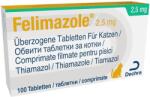 Dechra Felimazole, 2.5 mg/ 100 comprimate