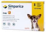 Zoetis Simparica Caini XXS 5 mg (1.3 - 2.5 kg), 1 tableta