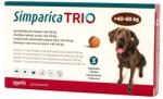 Zoetis Simparica Trio XL Câini 40-60 kg, 1 Comprimat Masticabil