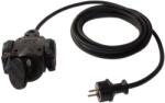 as - Schwabe Prelungitor Alimentare AS SCHWABE 3G2, 5mm2 10m Negru 3 Prize Cod 860446 (860446)