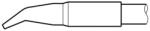 JBC TOOLS Vârf şurubelniţă îndoită 4, 8x1, 5mm (C250412)
