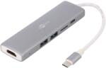 Goobay Adaptor USB C USB 3.0 aluminiu gri (45850)