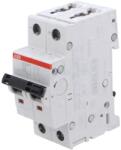 ABB Întrerupător de supracurent ABB S200M 2 poli 6A 400V AC/DC pentru șină DIN (2CDS272061R0064)