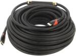 VCOM Cablu HDMI 1.4 30m, negru, aurit (CG525-R-30.0)