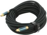 Vention Cablu Toslink mufă, 1m Placare aurit negru (BKBGL)