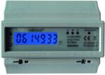 Velleman Contor digital pe șină DIN, 3-fazat, LCD (EMDIN03)