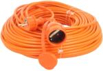 kel Prelungitor alimentare KEL 3x1, 5mm2 50m PVC portocalie cu 1 priză (W-97760)