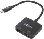 Goobay Adaptor DisplayPort la HDMI Negru 0, 12m (60172)